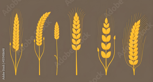 Grain icon, Grain vector, Grain illustration, Wheat grain, Rice grain, Corn grain, Barley grain, Oat grain, Grain texture, Whole grain, Cereal grain, Harvest grain, Organic grain, Golden grain, Grain 