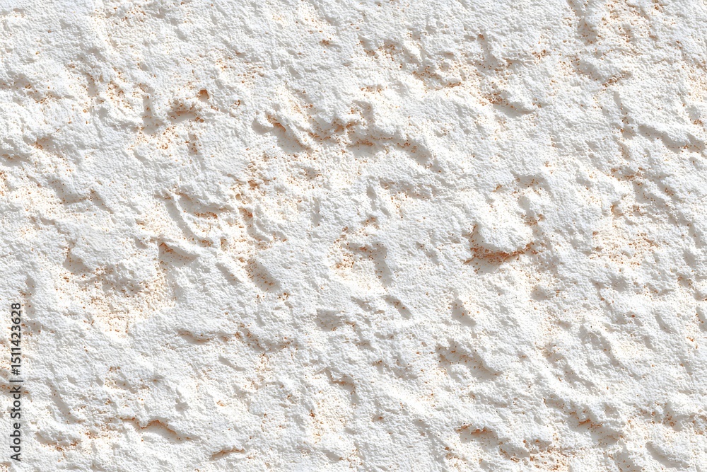 Obraz premium Close-up of a textured off-white stone surface, showcasing detailed natural patterns