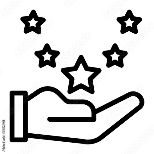 Online Reputation Management — stars and thumbs up icons 