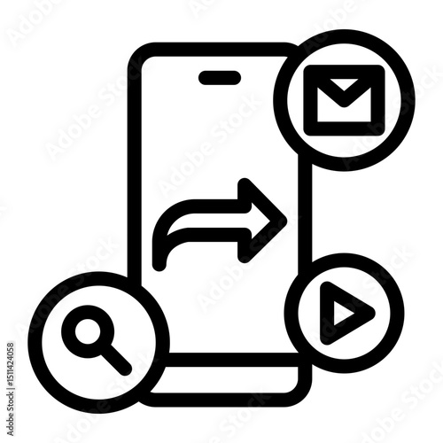 Social Media Campaign — multiple social media platform logos connected	
