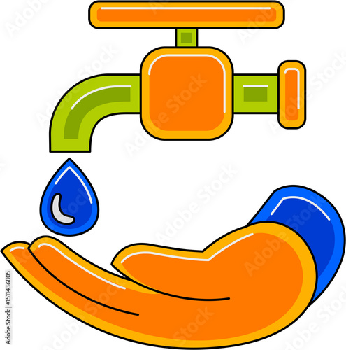 Earth Day Element Vector Illustration