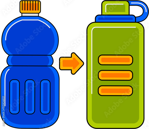 Earth Day Element Vector Illustration