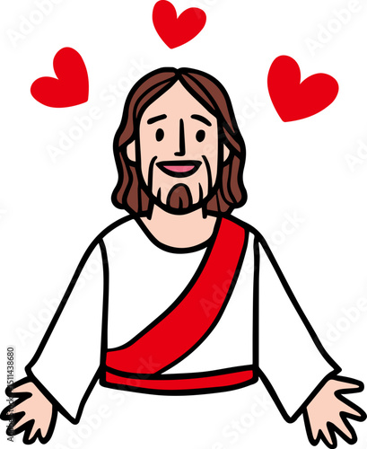 예수님 일러스트
