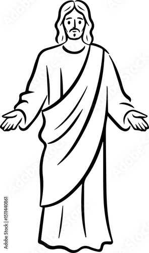 예수님 일러스트