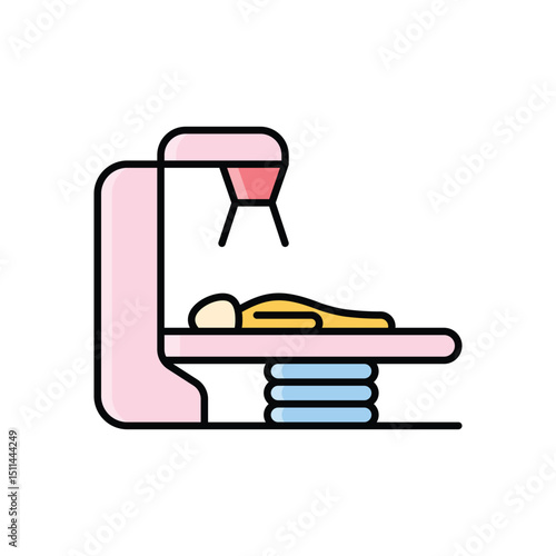 Radiation Theraphy  Icon vector