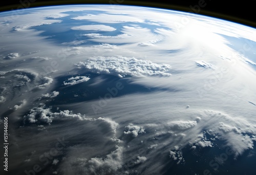 earth in space