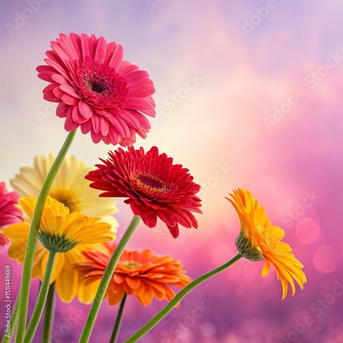 Vibrant Gerbera Daisies Bou...