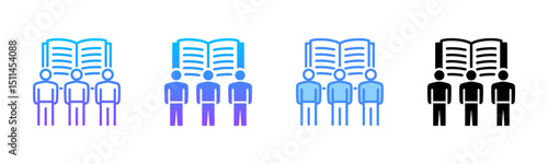 Study Group Multi Style Icon Set