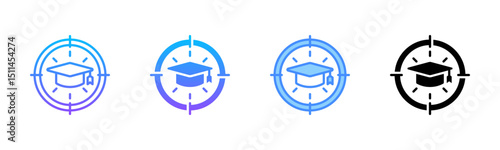 Demanding Multi Style Icon Set