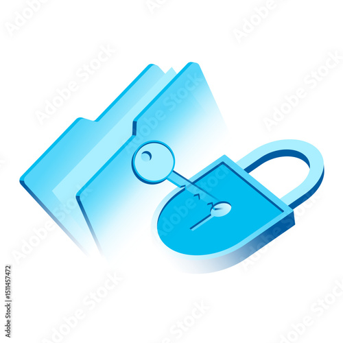 Data security, locking a folder 
