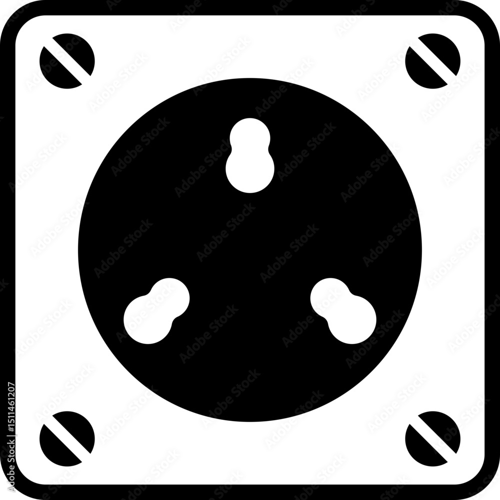 Fototapeta premium electric socket