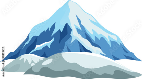 Snow-covered hill