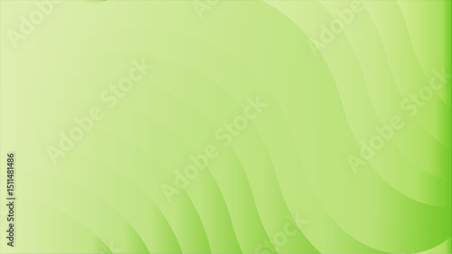 curve smooth light green gradient background with subtle wavy patterns and soft transitions in color tones