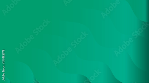 green gradient background with soft amorphous shapes for modern designs and calming visuals, creating a smooth and vibrant texture effect.