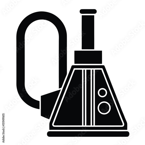 vacuum extractor icon on white background