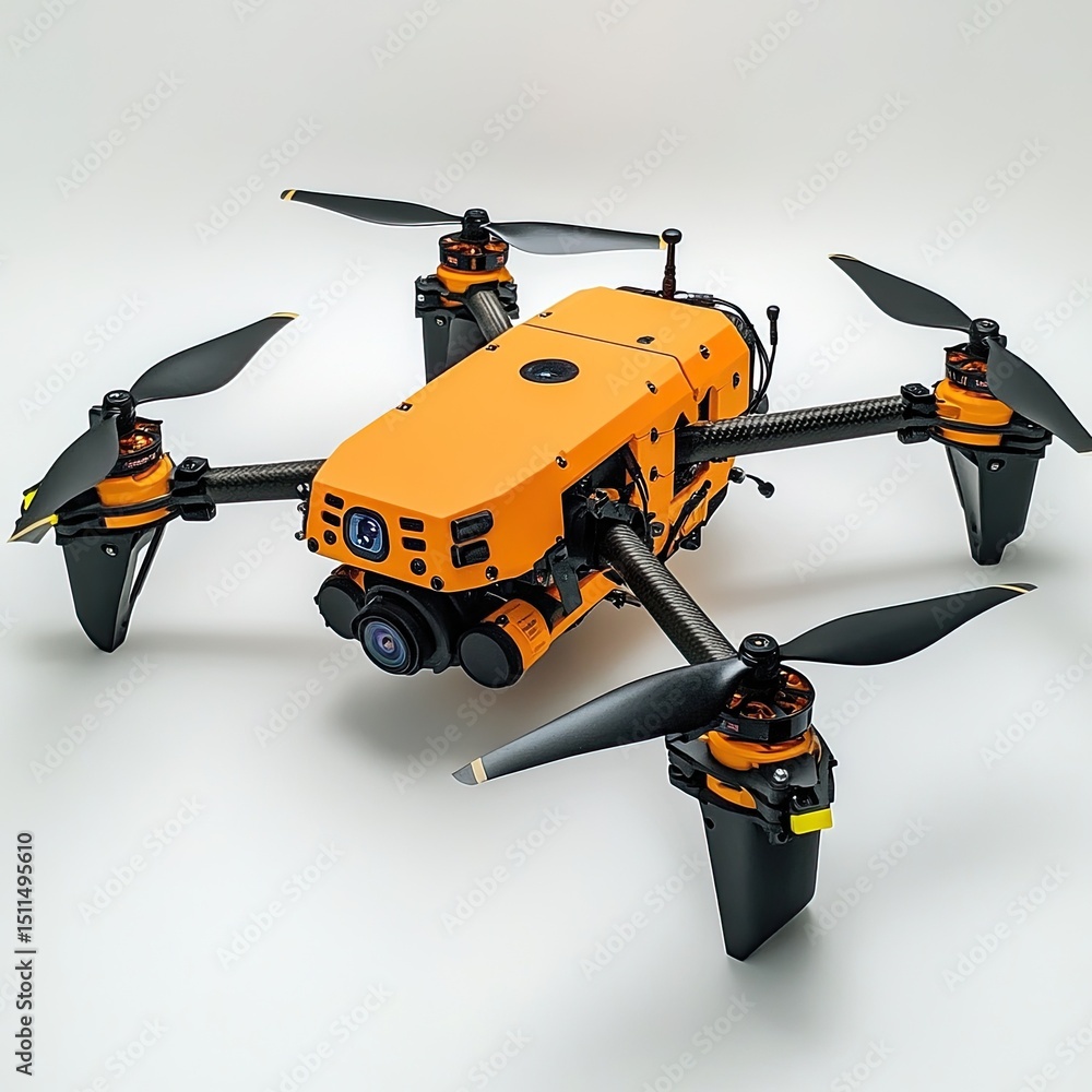 Smart farming drones equipped with AI for monitoring, spraying, and planting in precision agriculture Smart, farming, drones, equipped, advanced, AI, technology, precision, agriculture, tasks, includi Smart farming drones equipped with AI for monitoring, spraying, and planting in precision agriculture Smart, farming, drones, equipped, advanced, AI, technology, precision, agriculture, tasks, includi