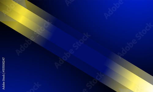 abstract blue background with yellow lines