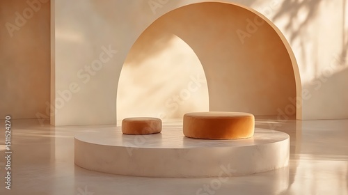 Minimalist beige interior design (3)