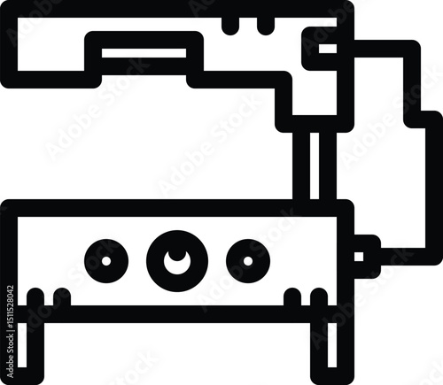 Press machine detailed icon