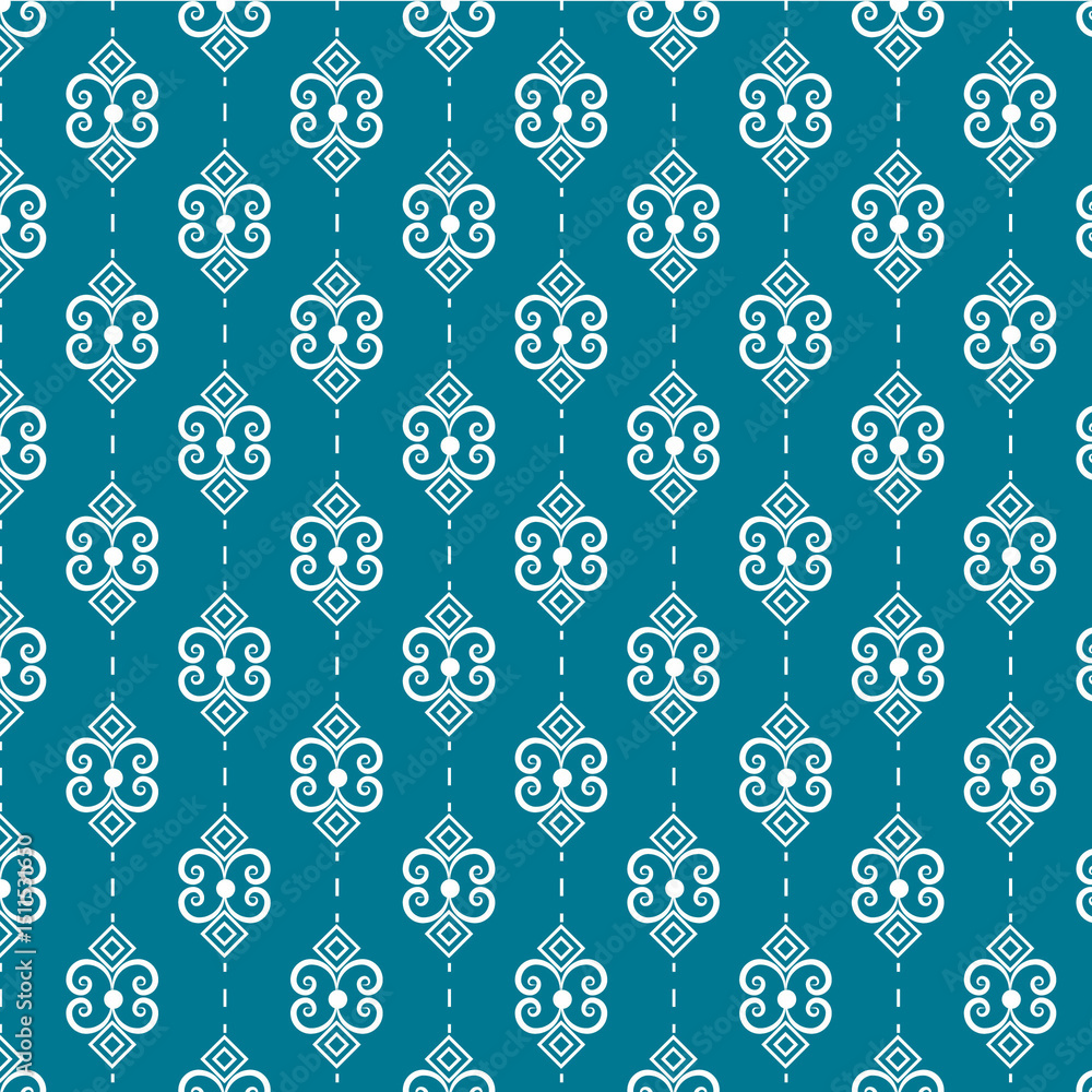 seamless pattern with blue flowers seamless pattern with blue flowers