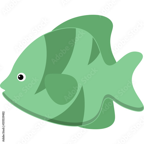 Fish Flat Illustration