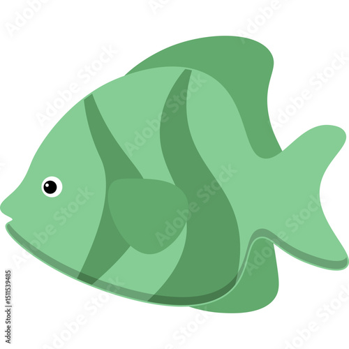 Fish Flat Illustration