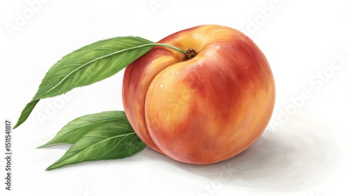 Digital Painting of a Peach...