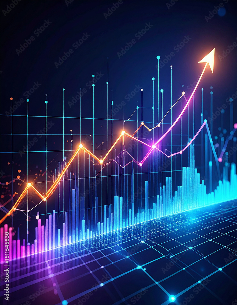 Finance business background. Stock crash market exchange loss trading graph analysis investment indicator business graph charts of financial digital background. Finance business background. Stock crash market exchange loss trading graph analysis investment indicator business graph charts of financial digital background.