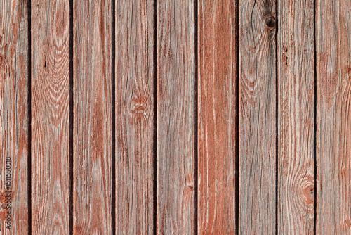 Wallpaper Mural Natural wooden planks with a weathered finish, showcasing rustic textures Torontodigital.ca