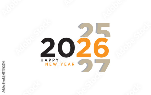 Modern New Year 2026 Design 