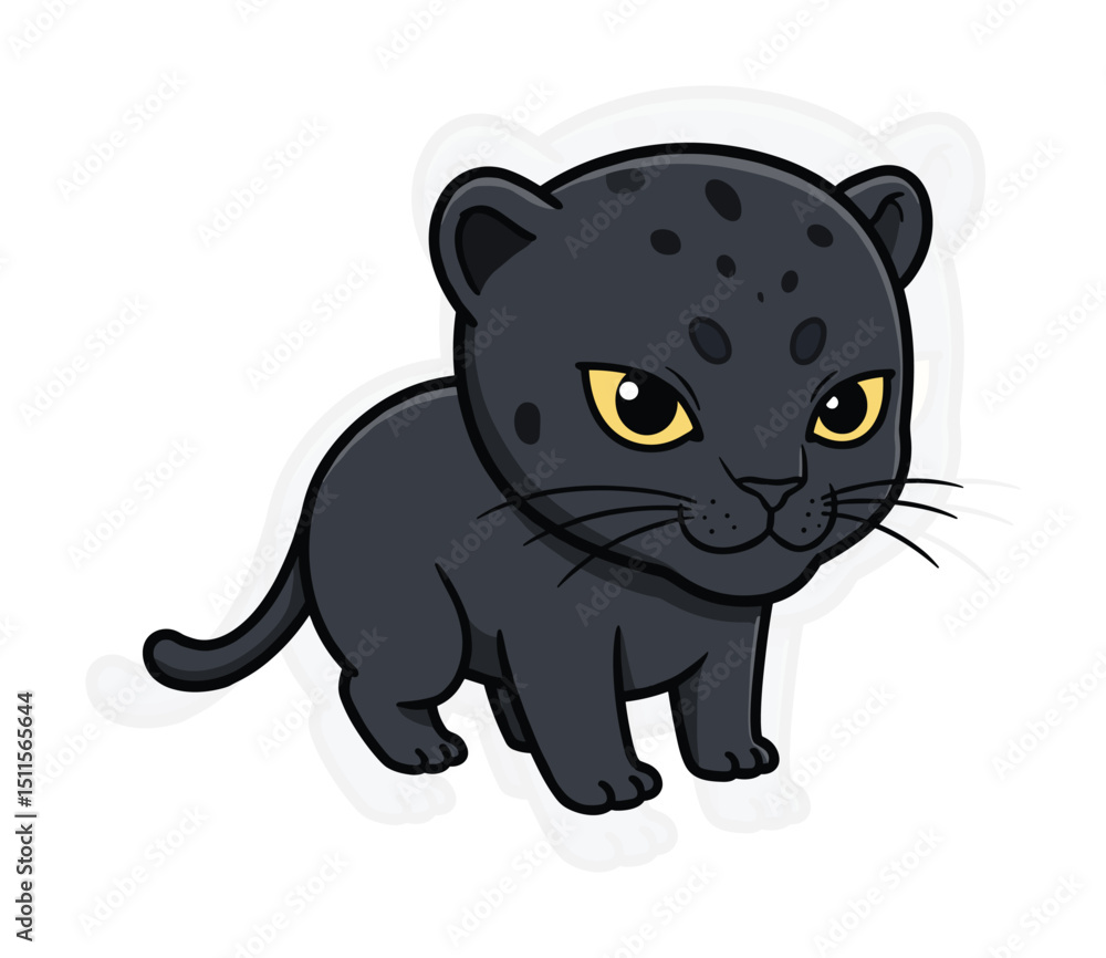 Panther Mascot Illustration Design Panther Mascot Illustration Design