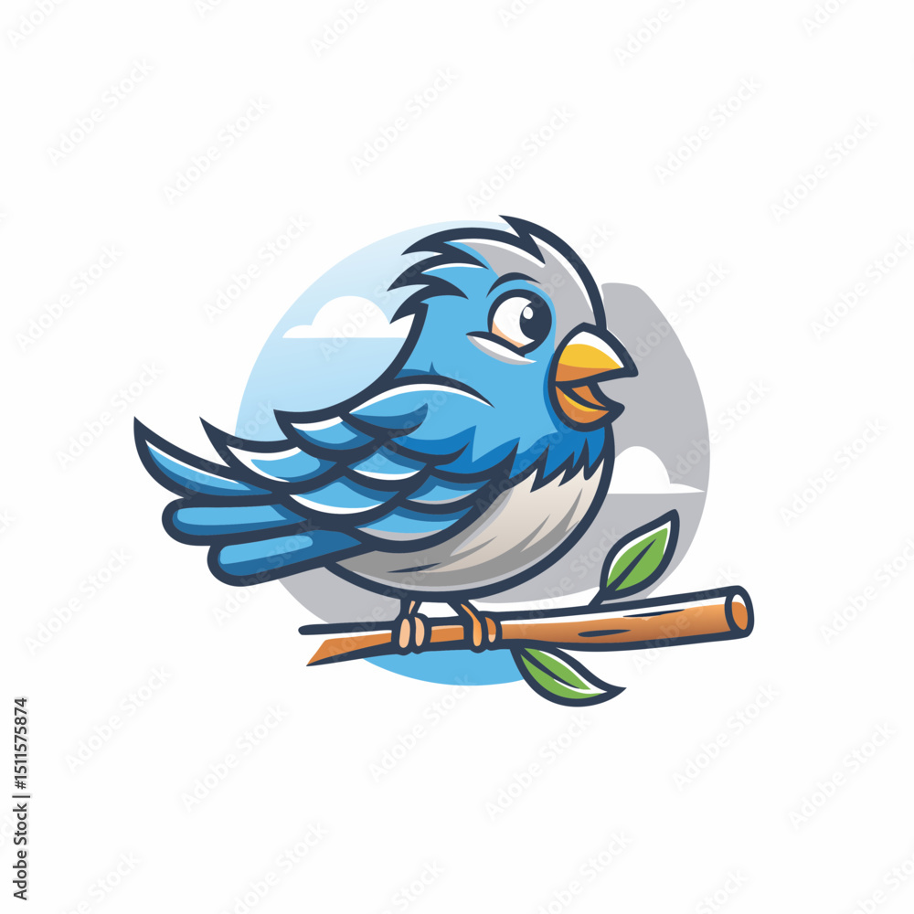 Fototapeta premium Bird logo design 