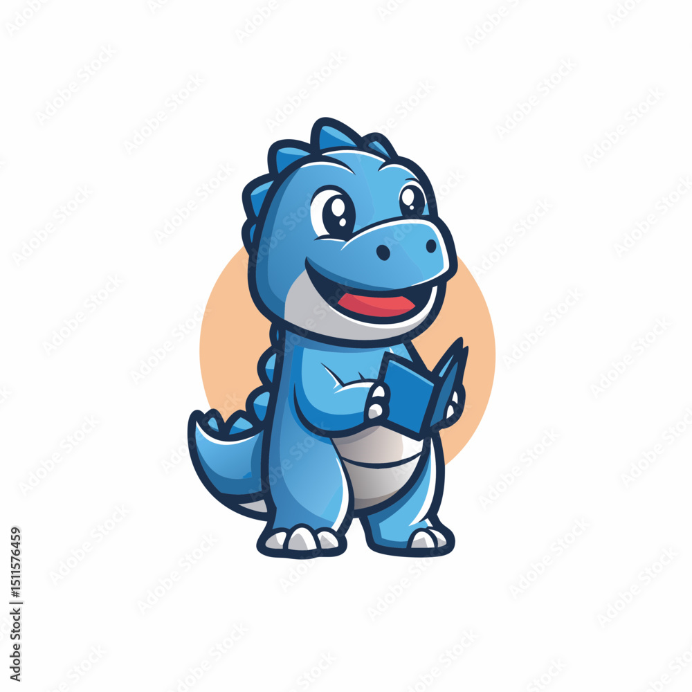 Fototapeta premium dragon logo design 