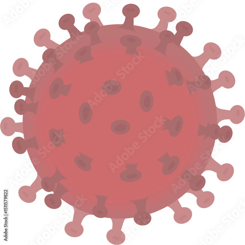 3d rendered illustration of a virus