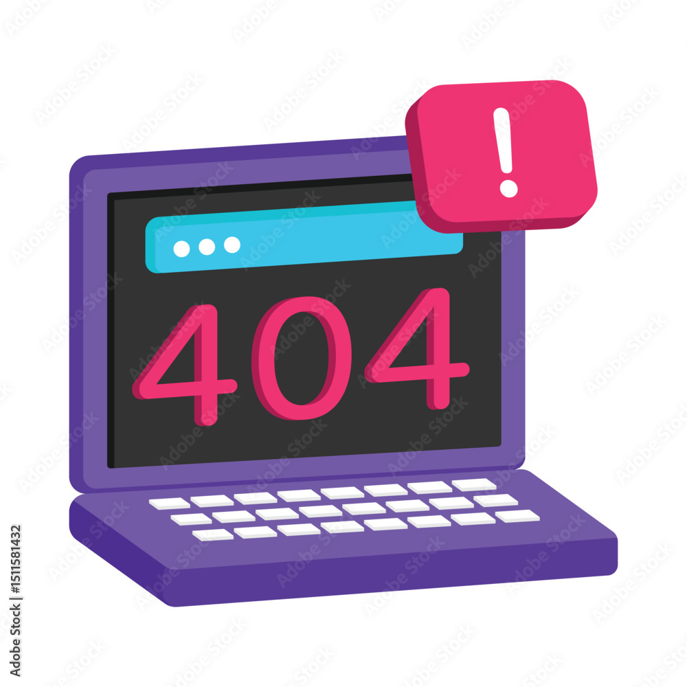 Error Vector style icon. Eps 10 file Error Vector style icon. Eps 10 file