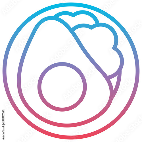 Avocado Bowl Icon