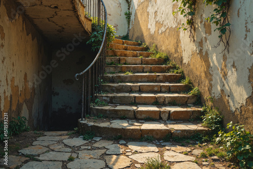 Abandoned stairs