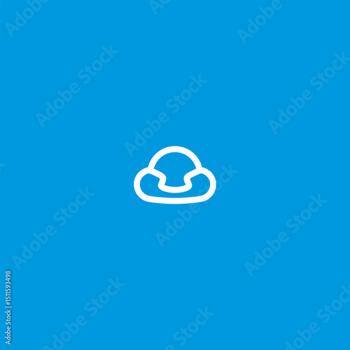 Telephone Cloud Vector