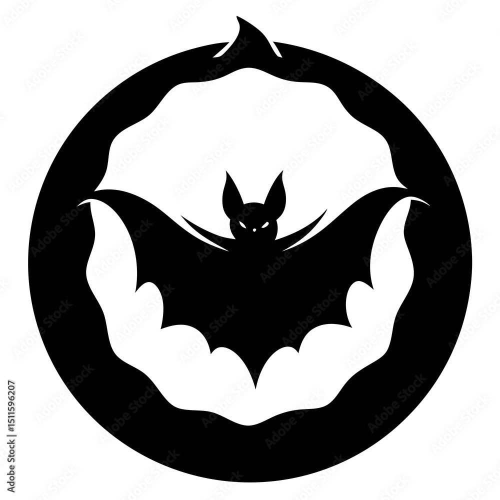 Fototapeta premium halloween pumpkin on black background