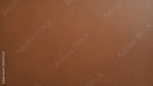 Elegant light brown colored soft leather texture with a fine grain pattern creates a sophisticated design element