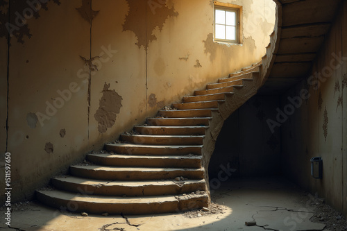 Abandoned stairs