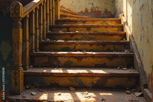 Abandoned stairs