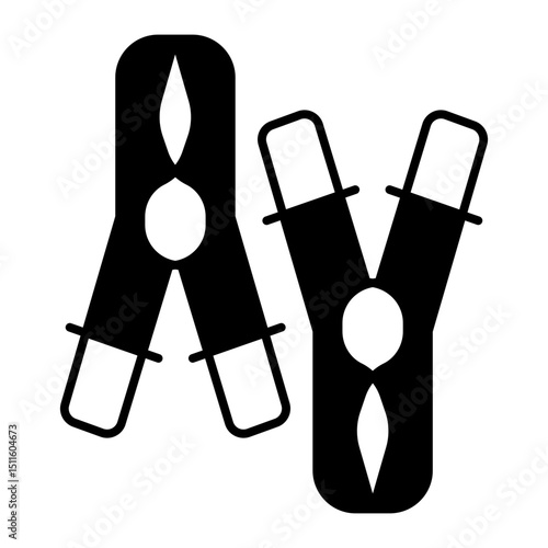 Jumper Cables black icon