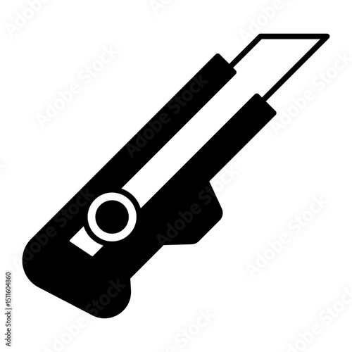 Utility Knife black icon