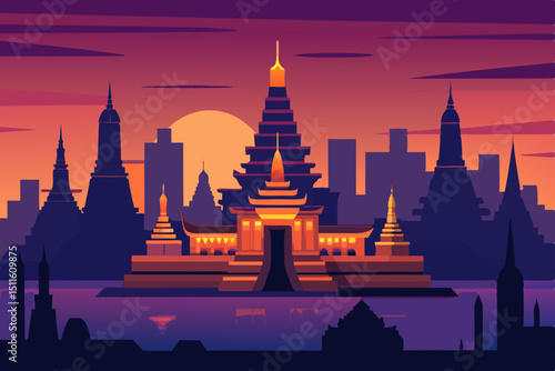wat phra si sanphet in ayutthaya thailand