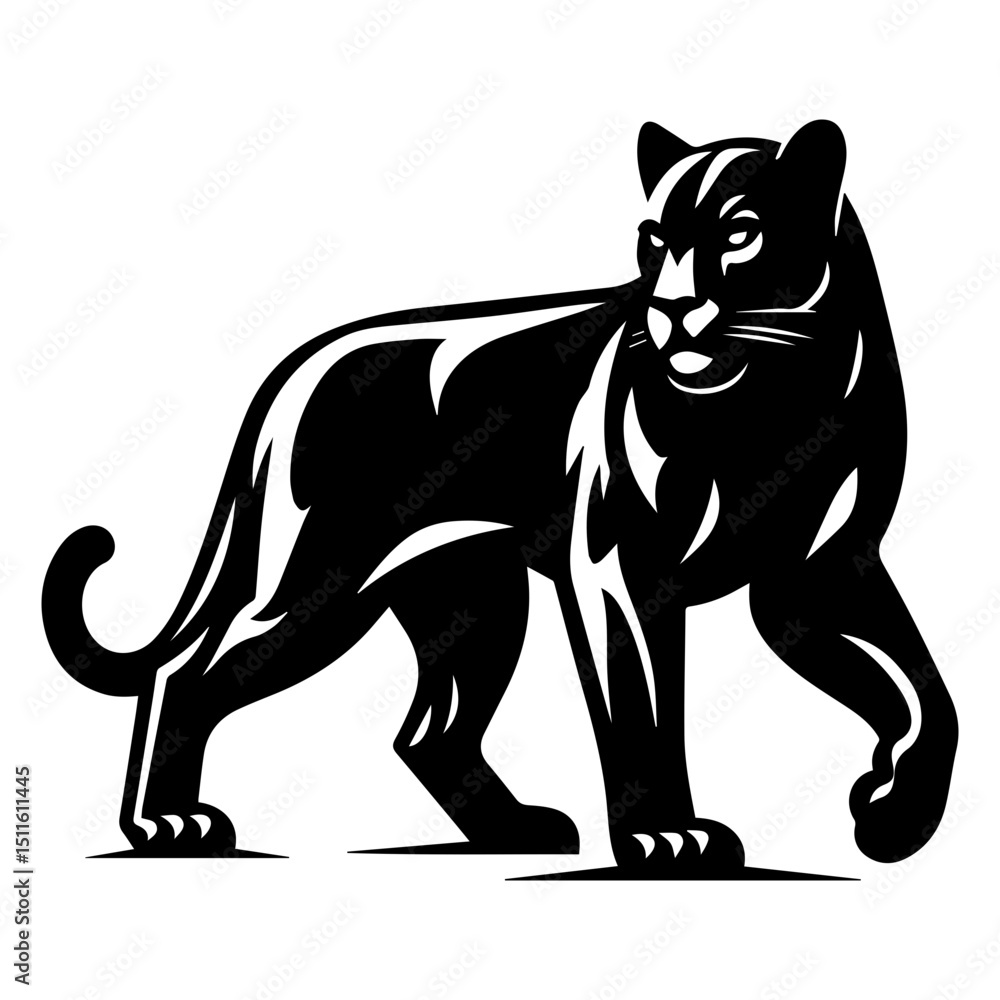 Obraz premium panther icon
