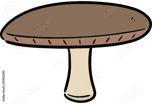 Illustration of mushroom

