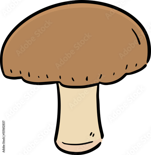 Illustration of mushroom
