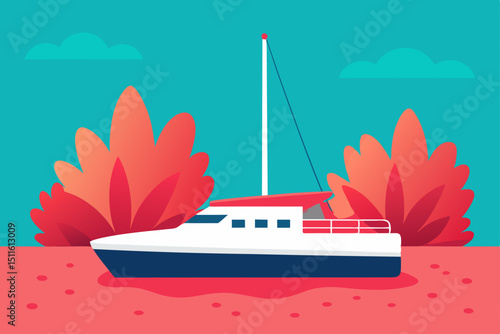 cruise ship in the sea