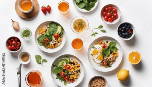 Wallpaper Mural Healthy and Delicious Breakfast Bowl Recipes A Vibrant Food Photography Collection Torontodigital.ca